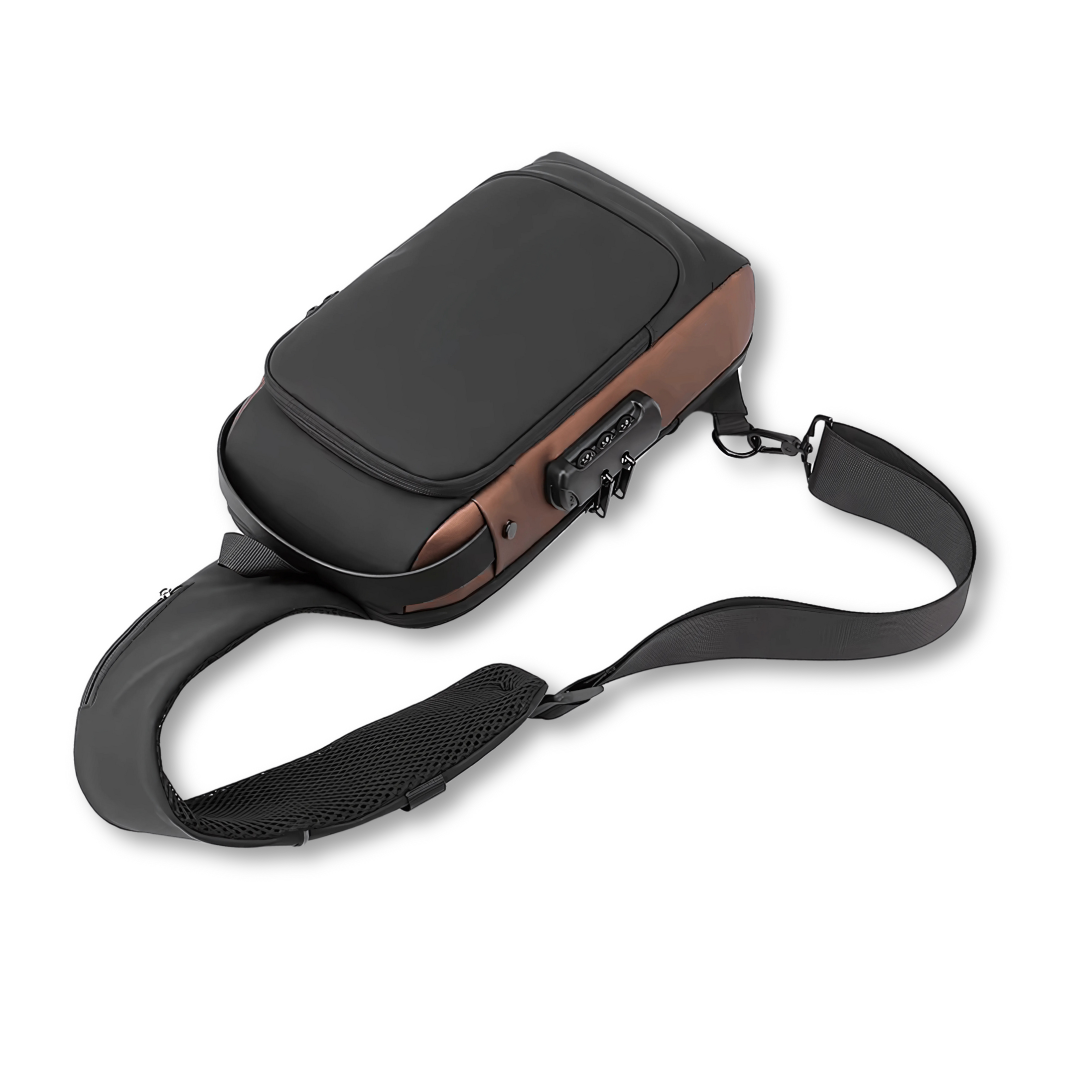 Biztonsági záras melltáska